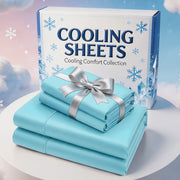 Bedhacker bamboo-blend sheet set in Light Blue