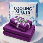 Bedhacker bamboo-blend sheet set in Purple