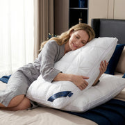 Hotel pillow shape recovery detail