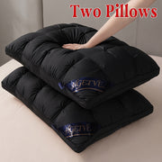 Two fluffy hotel-quality sleeping pillows