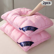 Bedhacker two-pack hotel pillows in pink
