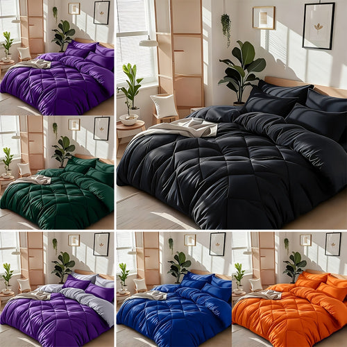 Bedhacker lightweight diamond-quilted comforter set in assorted colors